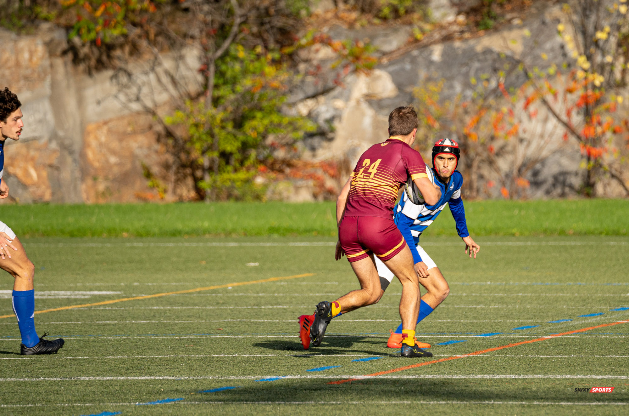 Liam MANSFIELD - Antonin MAYNE -  Université de Montréal - Université Concordia - Rugby -  (#UdeMvsConcordia2021M) Photo by:  | Siuxy Sports 2021-10-23