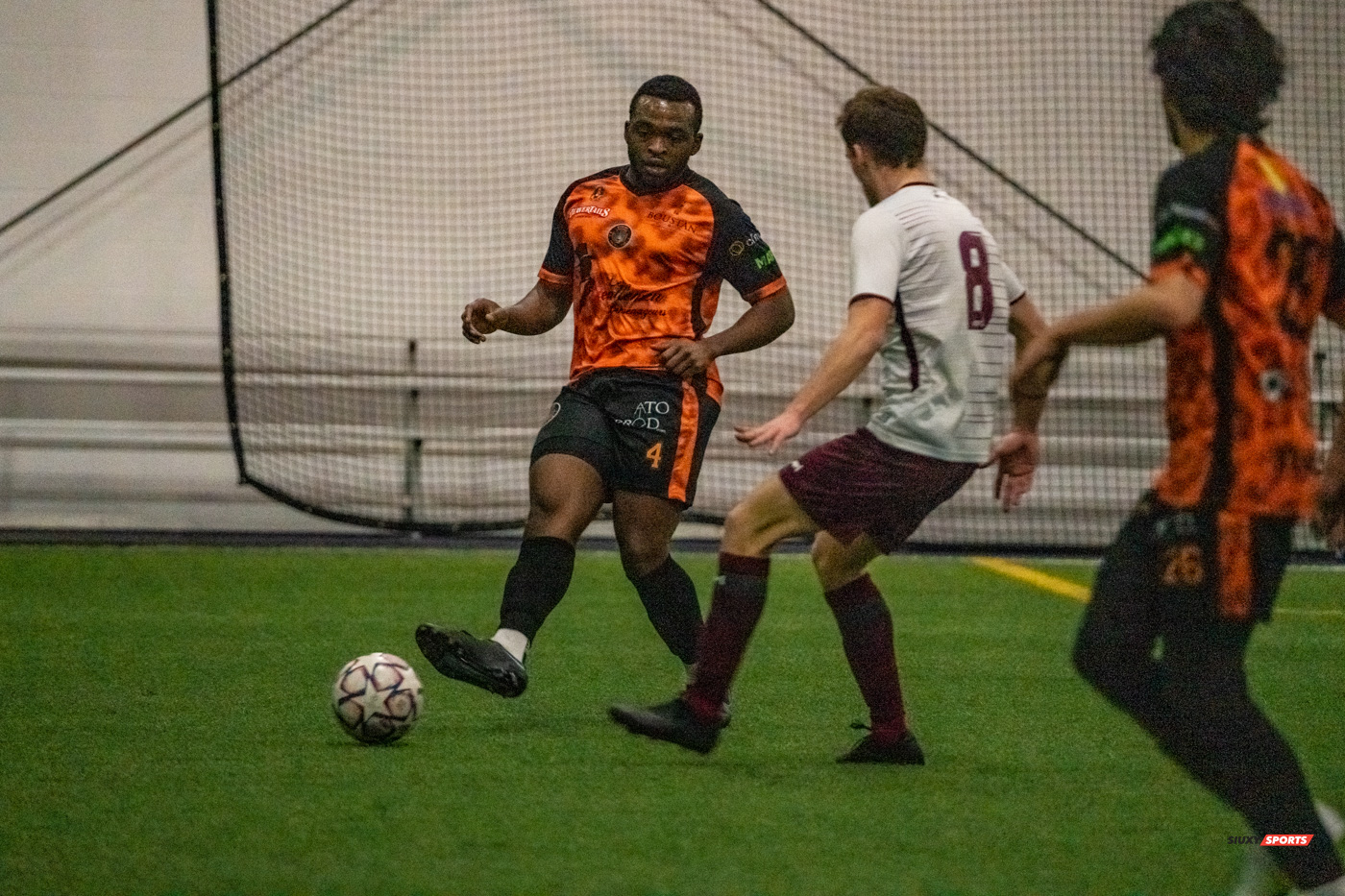 Wilfried ZOUANTCHA -  Bandjos FC - Faucons St-Lazare - Soccer - Bandjos FC1 vs Faucons St-Lazare - QSL 2022 (#BandjosVsFaucons2022) Photo by:  | Siuxy Sports 2022-02-24