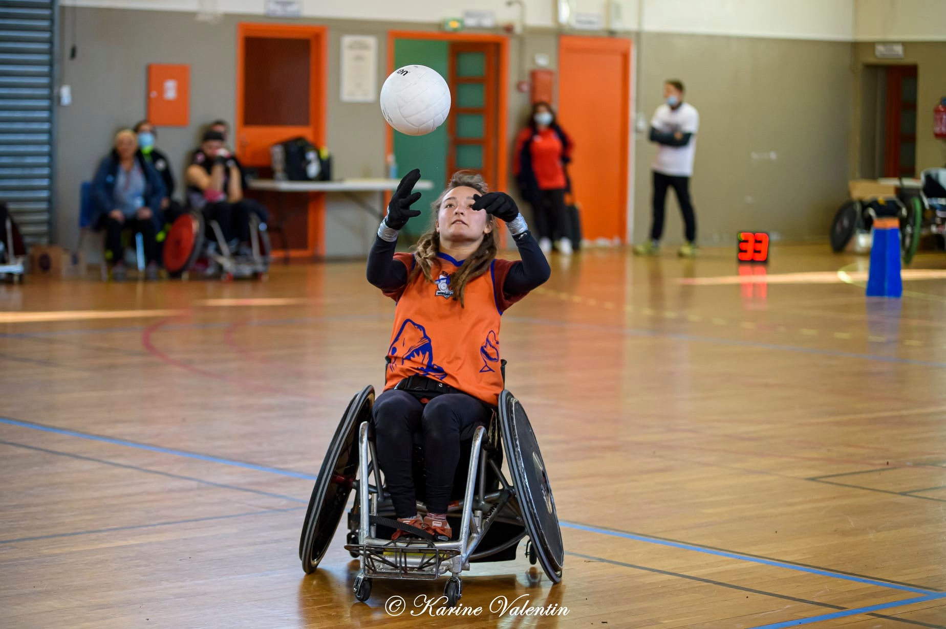  Montpellier Hérault Rugby -  - Wheelchair rugby -  (#QuadRugbyMontpeRFCTPM2021Nov) Photo by: Karine Valentin | Siuxy Sports 2021-11-20