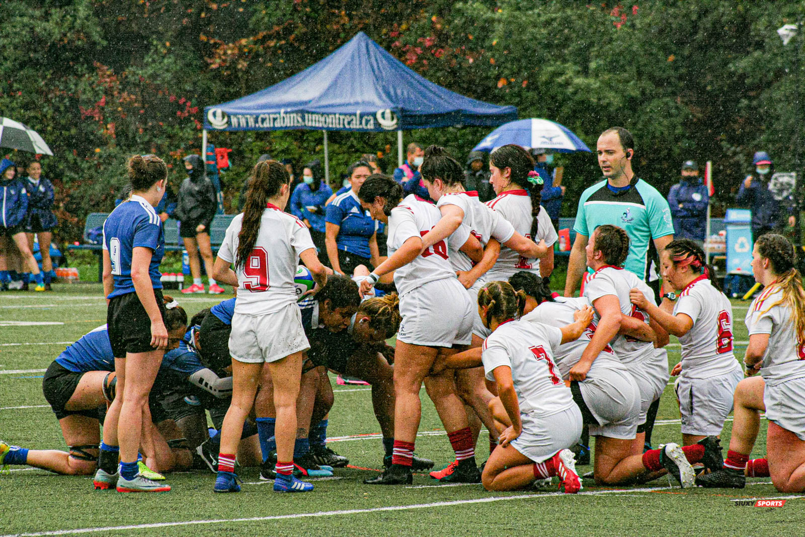 Marie-Li LAPIERRE - Danny O'SHEA -  Université de Montréal - Université McGill - Rugby -  (#UdMvsMcGill2021w) Photo by:  | Siuxy Sports 2021-10-16