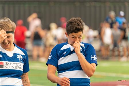 RUGBY QUÉBEC (96) VS (0) ONTARIO BLUES - RUGBY FÉMININ XV SR - Post Match - Reel C