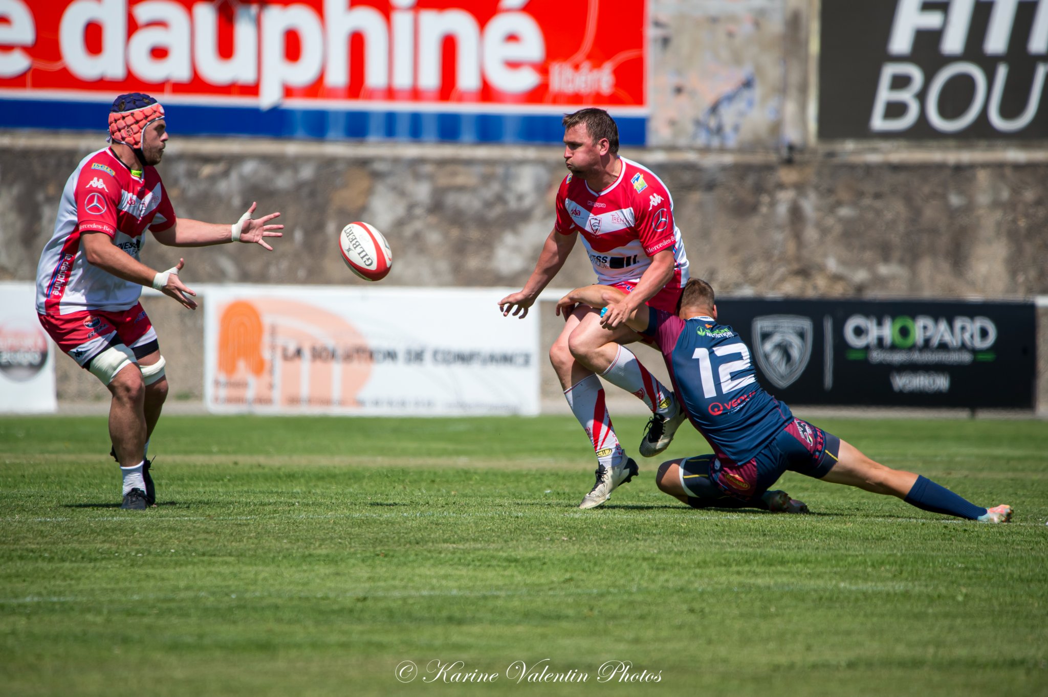  Stade Olympique Voironnais - Rugby Olympique de Grasse - Rugby - SOV (16) vs (27) ROG (#SOVvsROG2022) Photo by: Karine Valentin | Siuxy Sports 2022-05-29