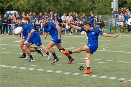 RSEQ Rugby Masc - U. de Montréal (10) vs (34) McGill - Reel A1 - 1er mi-temps