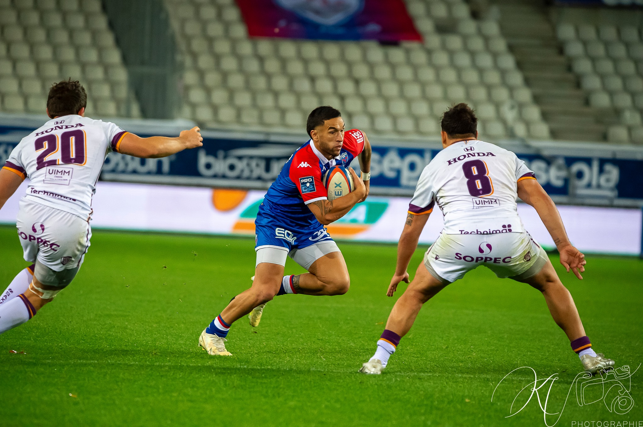  FC Grenoble Rugby - Soyaux Angoulême - Rugby - FC Grenoble (24) VS (18) Soyaux Angoulême (2022) (#FCGvsSA2022R11) Photo by: Karine Valentin | Siuxy Sports 2022-11-18