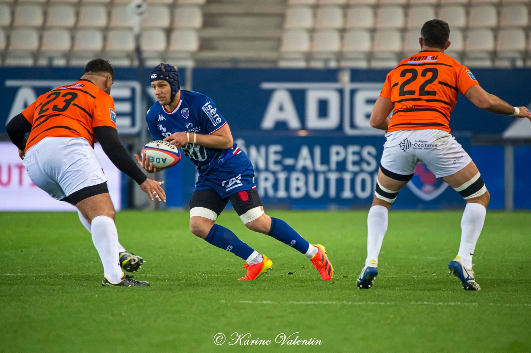 Antonin BERRUYER -  FC Grenoble Rugby - Racing Club Narbonnais - Rugby -  (#GrenobleVsNarbonne2021Nov) Photo by: Karine Valentin | Siuxy Sports 2021-11-26