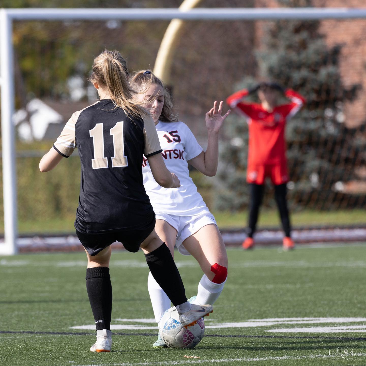  Collège de Valleyfield - College Ahuntsic - Soccer - RSEQ - Soccer Fém - Noir et Or vs Aigles (#RSEQsocNEOAIF2022) Photo by: Tarek Azizi | Siuxy Sports 2022-10-30