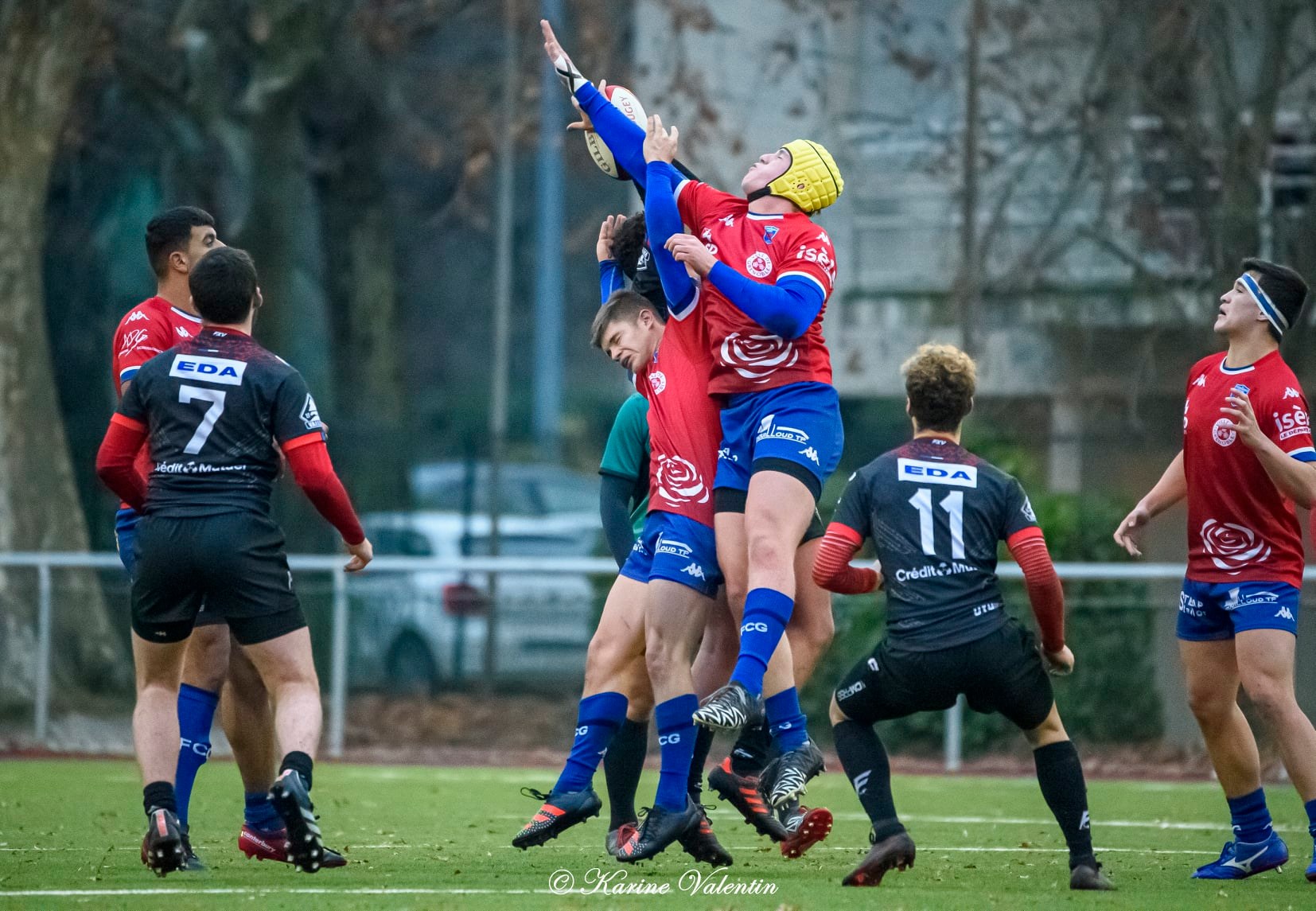  FC Grenoble Rugby - US Oyonnax Rugby - Rugby - Alamercery - Grenoble vs Oyonnax (#FCGvsUSOAlamercery2021) Photo by: Karine Valentin | Siuxy Sports 2021-12-18