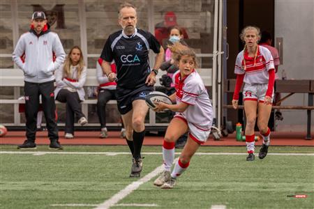 RSEQ - Rugby Fém - McGill U. (7) vs (25) Sherbrooke U. - Reel A1 - 1st half