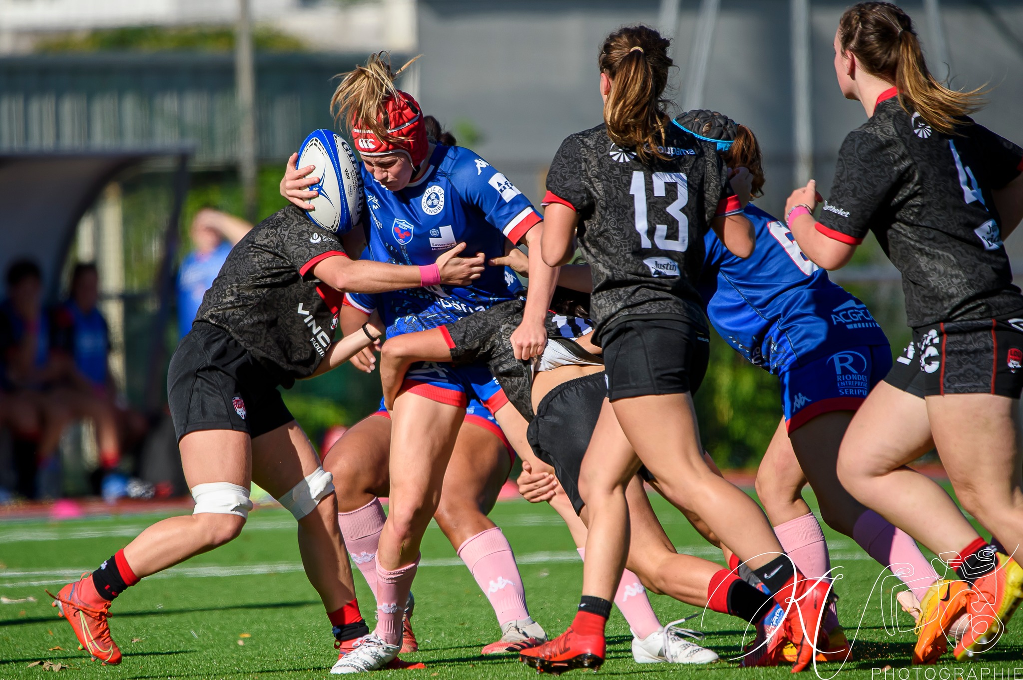  FC Grenoble Rugby - Lyon Olympique Universitaire - Rugby - Match Amical U18 - FCG Amazones vs LOU (#U18FCGLOU2022) Photo by: Karine Valentin | Siuxy Sports 2022-10-22