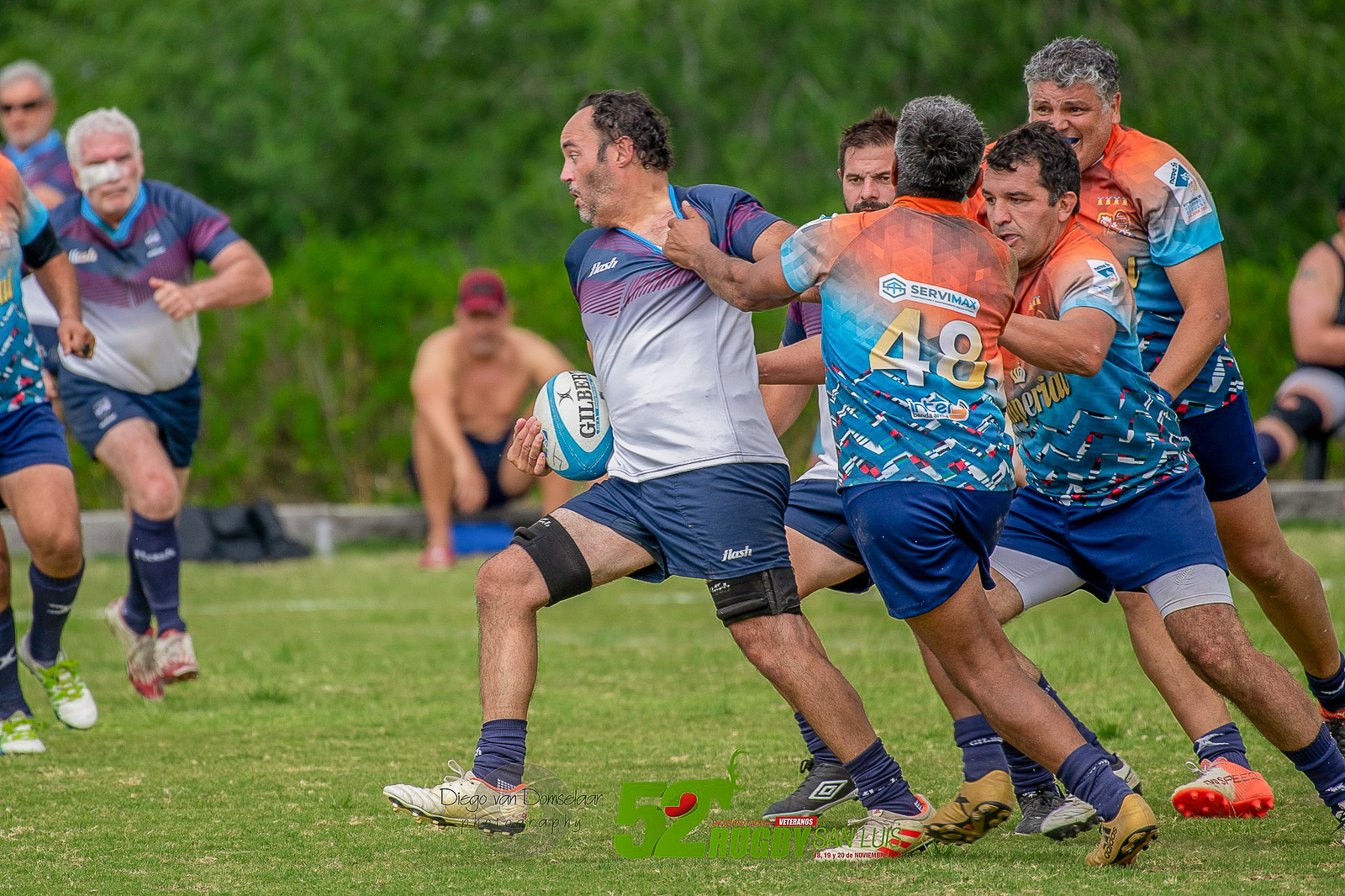  VARBA - VINOS Rugby - RugbyV - 52 Nacional de Veteranos de Rugby - San Luis - VARBA vs VINOS (#52NaVeRugbySL03VarbaVinos) Photo by: Diego van Domselaar | Siuxy Sports 2022-11-20