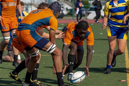 RSEQ - Rugby Masc - André Laurendeau (14) vs (33) John Abbott College - Reel A