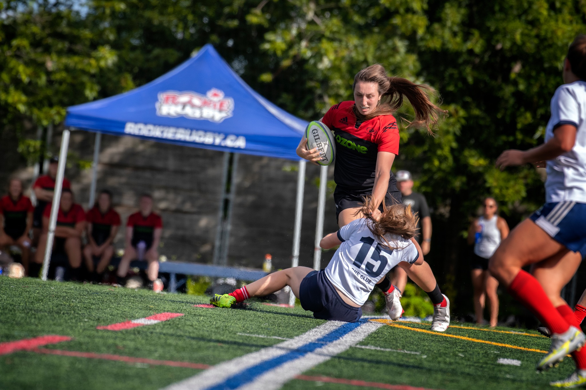 Marie-Pier FAUTEUX -  Club de Rugby de Québec - Sainte-Anne-de-Bellevue RFC - Rugby - Finale Super Ligue (F) - Club de Rugby de Québec (50) vs. (0) Sainte Anne de Bellevue RFC (#RugbyQC2022FinalFSL) Photo by: Simon Duquette | Siuxy Sports 2022-08-13
