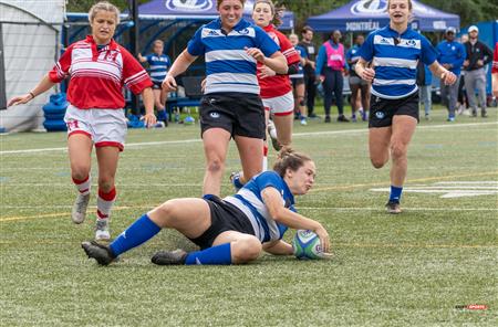 RSEQ Rugby Fem - U. de Montréal (70) vs (3) McGill - Reel A2 - 2ème mi-temps