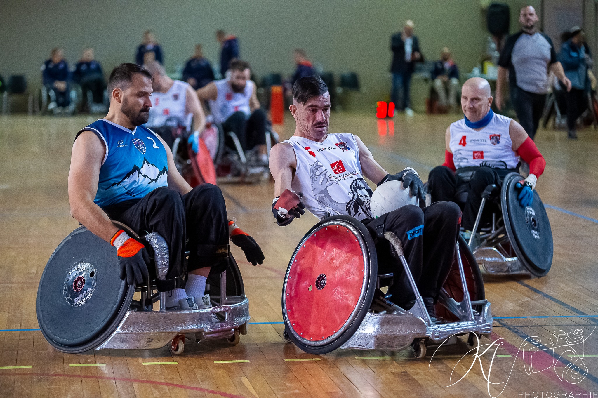  FC Grenoble Rugby -  - Wheelchair rugby - CHAMPIONNAT DE FRANCE RUGBY FAUTEUIL (#CHAMPFrRugbyFauteuil2022) Photo by: Karine Valentin | Siuxy Sports 2022-11-19