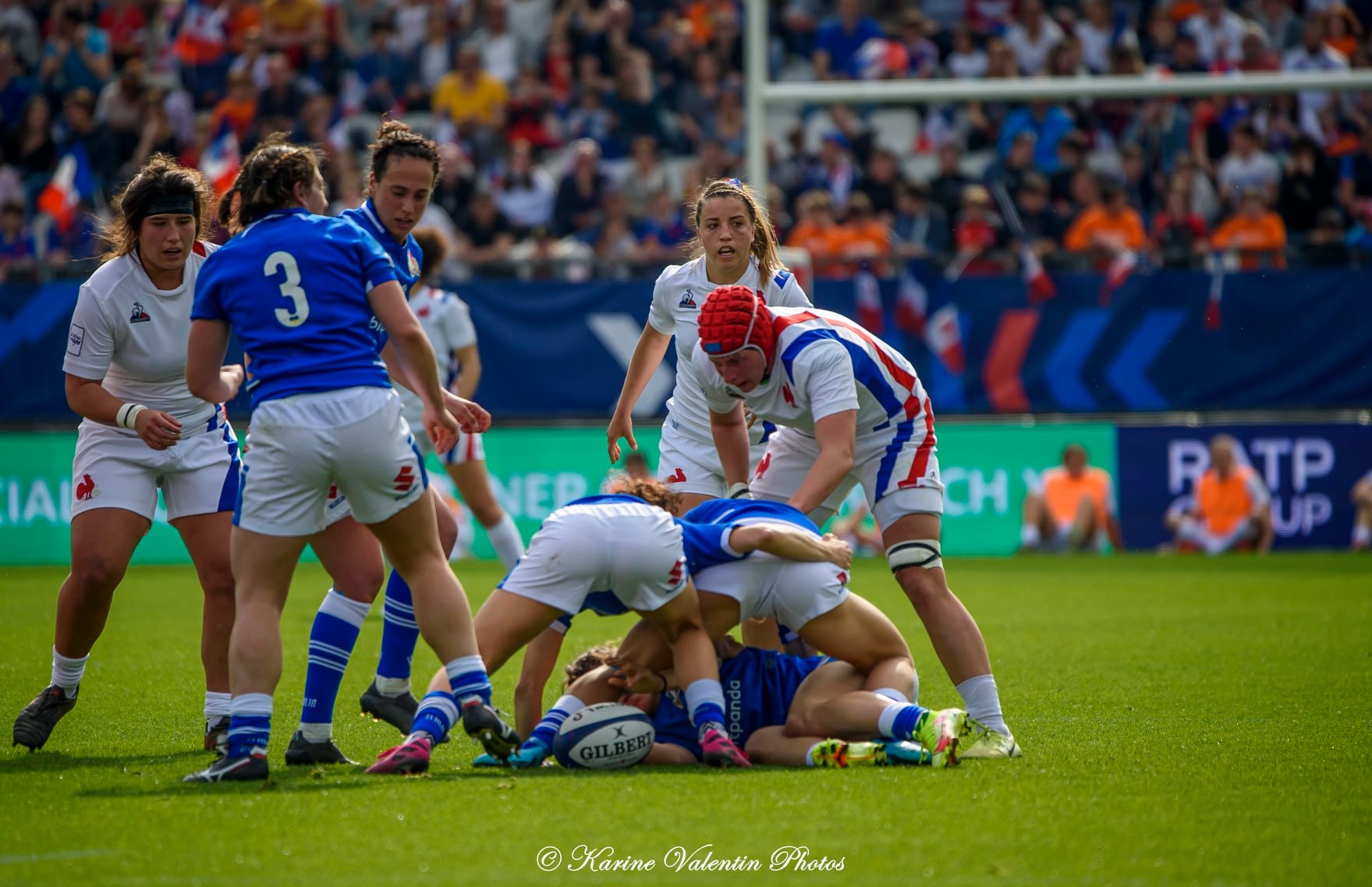  Équipe de France de rugby à XV - Nazionale di rugby a 15 dell'Italia - Rugby - France (39) vs Italie (6) - 6N fém. (#FranceVsItalie6Nfem2022) Photo by: Karine Valentin | Siuxy Sports 2022-03-27