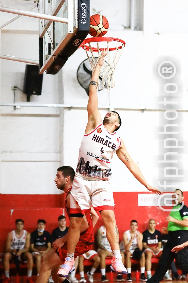 Román TROVATO - Santiago YASKULKA -  Ramos Mejía Lawn Tennis Club - Centro Deportivo Huracán de San Justo - Basketball - Ramos Mejia Lawn Tenis Club (83) Vs (54) Huracan de San Justo - 2022 - Liga Federal (#RMLTCVSHSJ2022fed) Photo by: Alan Roy Bahamonde | Siuxy Sports 2022-04-12