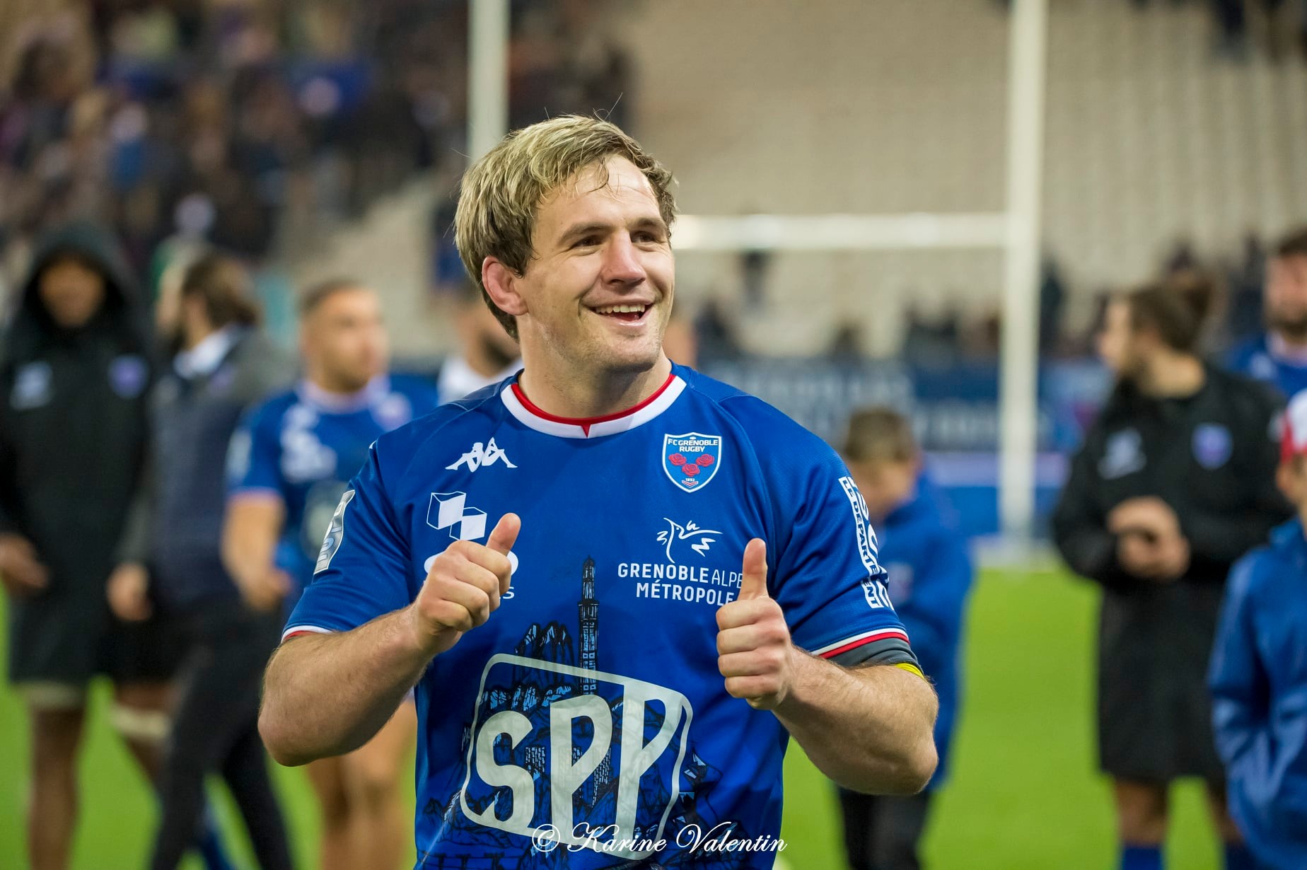 Marnus SCHOEMAN -  FC Grenoble Rugby - USON Nevers - Rugby - FC Grenoble Rugby (34) vs USON Nevers (10) - 2022 (#FCGvsUSON2022) Photo by: Karine Valentin | Siuxy Sports 2022-03-04