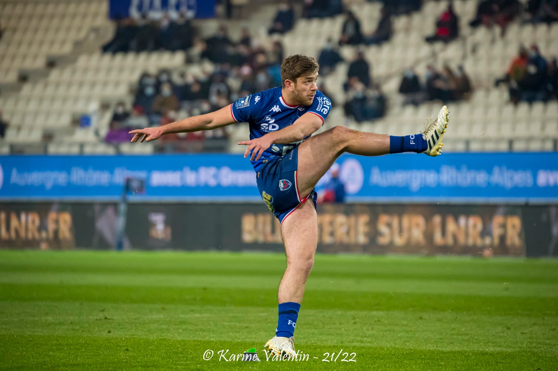 Corentin GLENAT -  FC Grenoble Rugby -  - Rugby - Grenoble Vs Vannes (#FCGvsRCVjan2022) Photo by: Karine Valentin | Siuxy Sports 2022-01-14