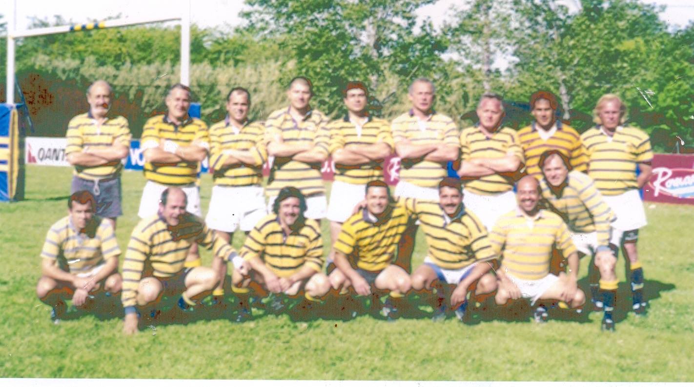 Eduardo ALEMAN - Mateo BOSCH - Pichi CABRERA - Carlos CALVO - Daniel DATO - Dino DISTEFANO - Carlos ENRIQUEZ - Jorge FITZMAURICE - Jorge Alberto LORENZO - Sergio PARADERA - Alejo PISANI - Marcelo SEGARRA - Luis SHYNIA - Eduardo SIVORI - Hugo STUVEN - Marcelo SUGIER -  Club Regatas de Bella Vista -  - RugbyV -  (Previa de un partido contra Depo) Photo by:  | Siuxy Sports 2014-07-08