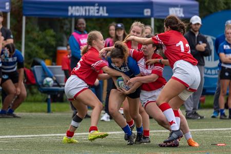 RSEQ Rugby Fem - U. de Montréal (70) vs (3) McGill - Reel A2 - 2ème mi-temps