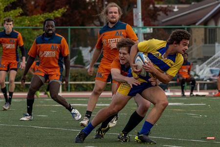RSEQ - Rugby Masc - André Laurendeau (14) vs (33) John Abbott College - Reel A