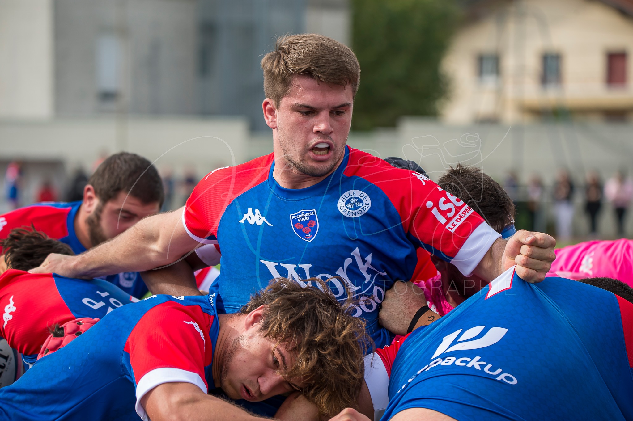  FC Grenoble Rugby - Stade Français - Rugby - Espoirs - FCG (44) vs (17) Stade Français (#FCGSTFespoirs2022) Photo by: Karine Valentin | Siuxy Sports 2022-10-09