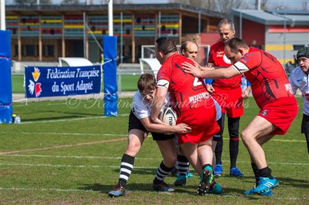 Tournoi Interdépartemental Sport Adapté (Rugby) 2022 - CLARA vs Seyssins