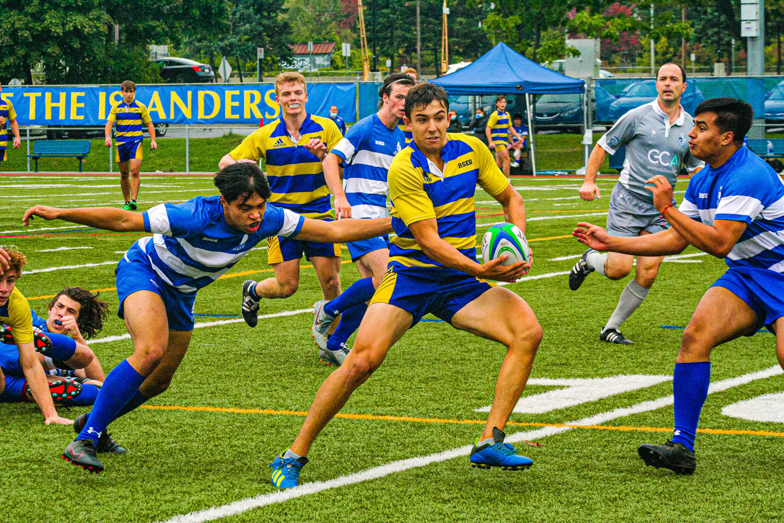 Danny O'SHEA -  College John Abbott - College Dawson - Rugby -  (#AbbottVsDawsonM2021) Photo by:  | Siuxy Sports 2021-10-03