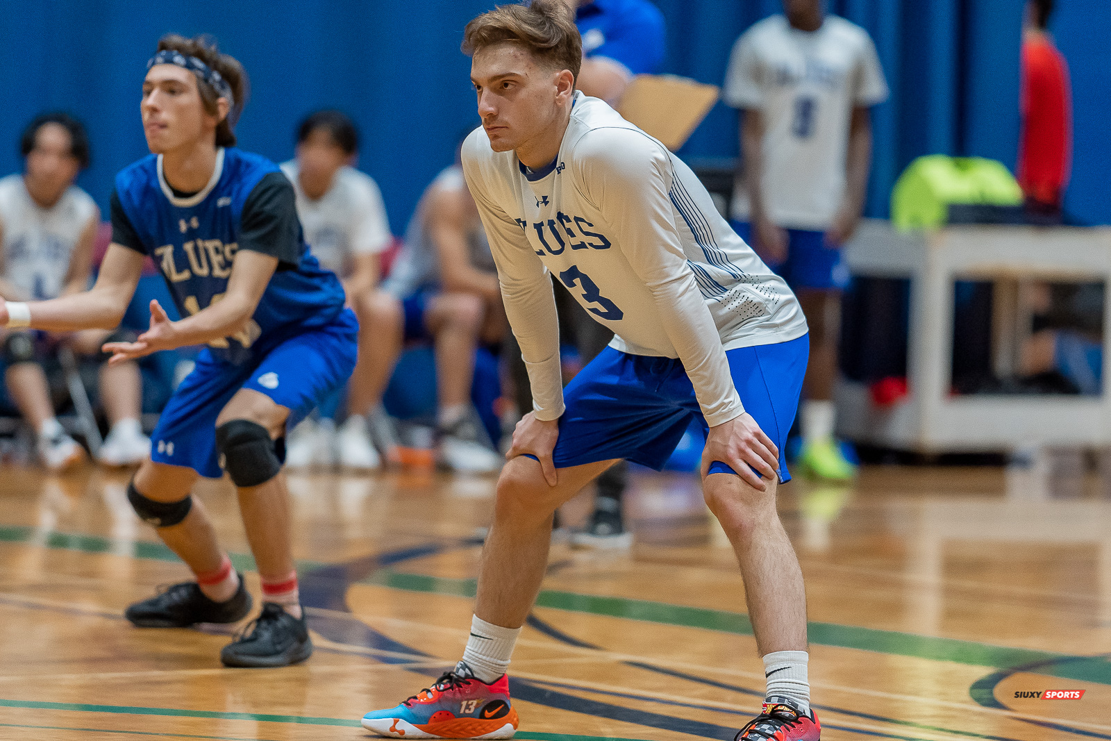 Dylan BIELINSKI - Laurent MICHEL-GOUGEON -  Cégep de l'Abitibi-Témiscamingue - College Dawson - Volleyball - RSEQ - Volleyball C M D2 Sud-Ouest - Tournoi 4 - Section A - Gaillards (2) vs (0) Blues (#RSEQVoll2022ABIDAW) Photo by: Dan Taylor-Morin | Siuxy Sports 2022-12-04