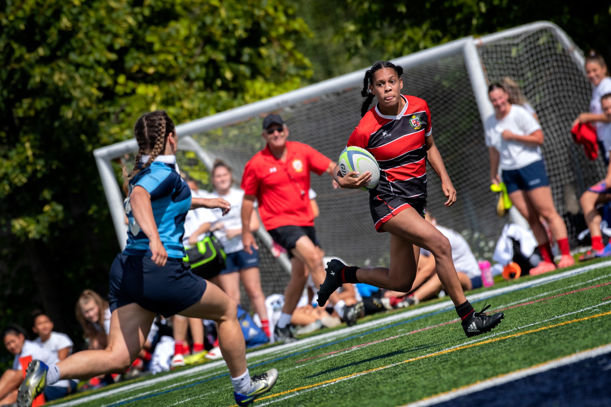  St-Lambert Locks RFC - Beaconsfield Rugby Football Club - Rugby - Finale Provinciale 1 (F) - Saint-Lambert Locks Rugby Club (13) vs. (12) Beaconsfield RFC (#RugbyQC2022FinalFP1) Photo by: Simon Duquette | Siuxy Sports 2022-08-13