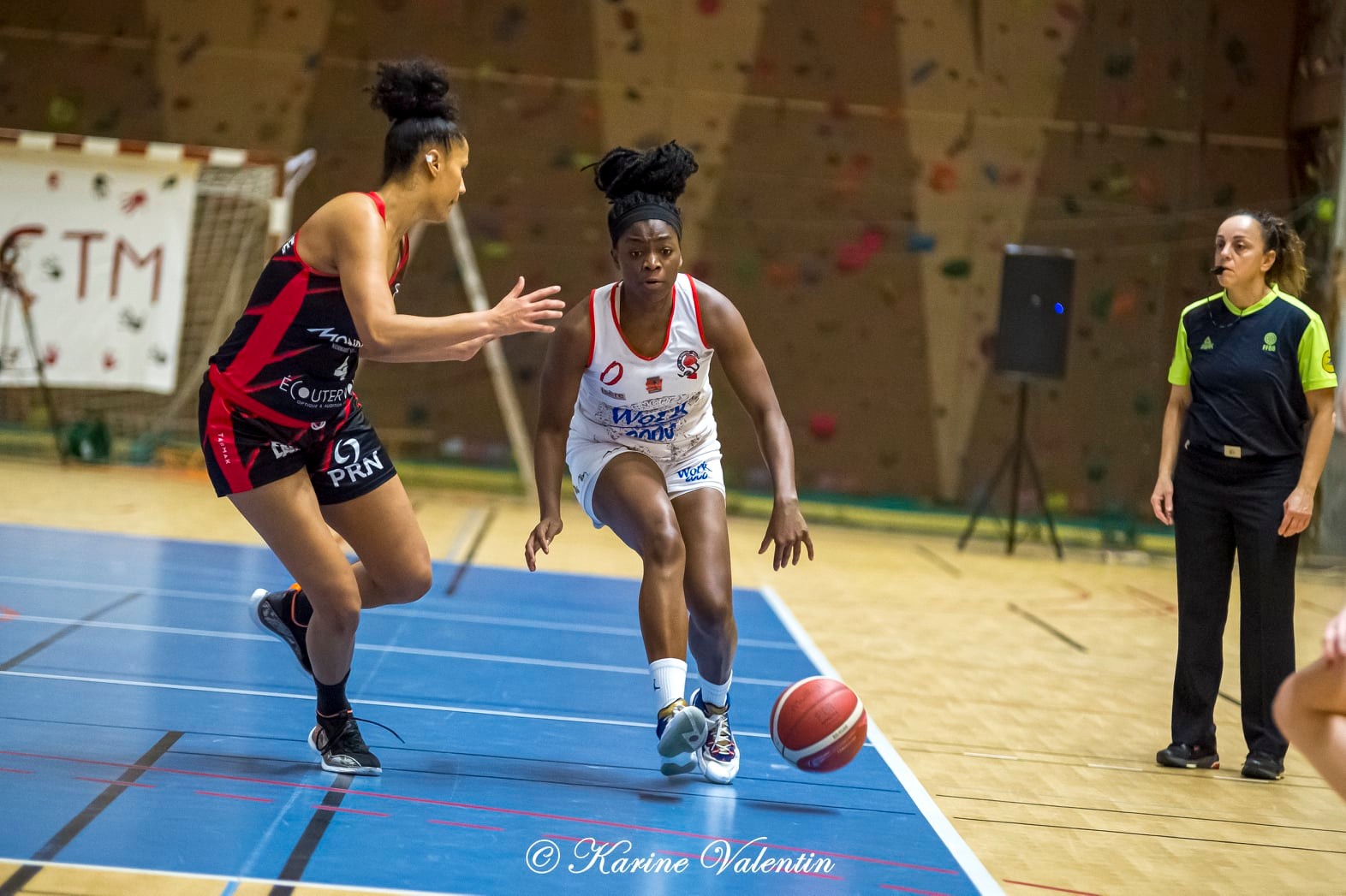 Anna Sara NGO NDJOCK -  BC Tronche Meylan - USO Mondeville Basket - Basketball - BCTM Féminin vs USO Mondeville Basket (#FFBB22BCTMUSOMB) Photo by: Karine Valentin | Siuxy Sports 2022-01-29