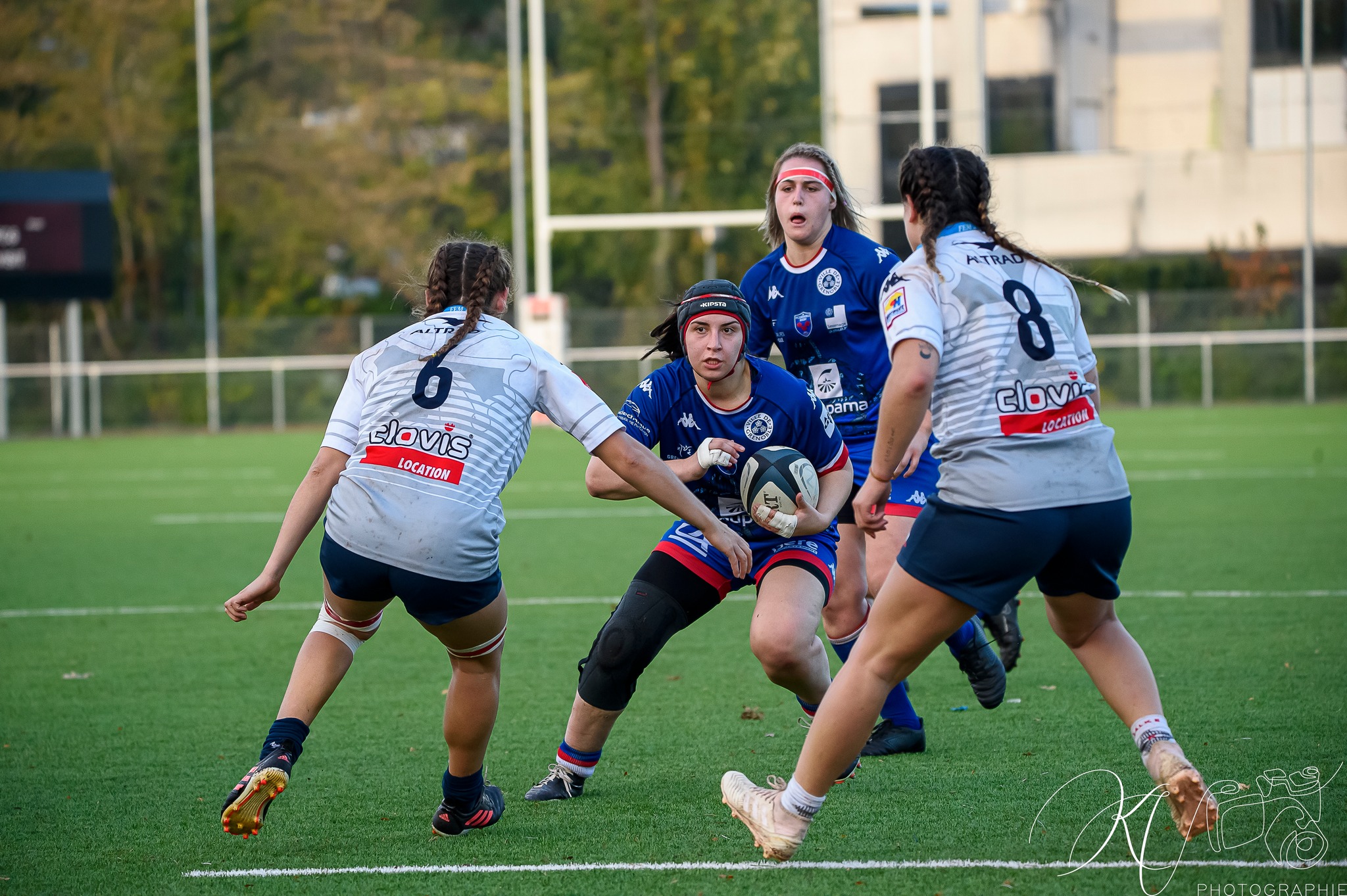  FC Grenoble Rugby - Montpellier Hérault Rugby - Rugby - Reserve FCG Amazones (33) vs (7) Montpellier HR (#FCGMHR2022) Photo by: Karine Valentin | Siuxy Sports 2022-11-13