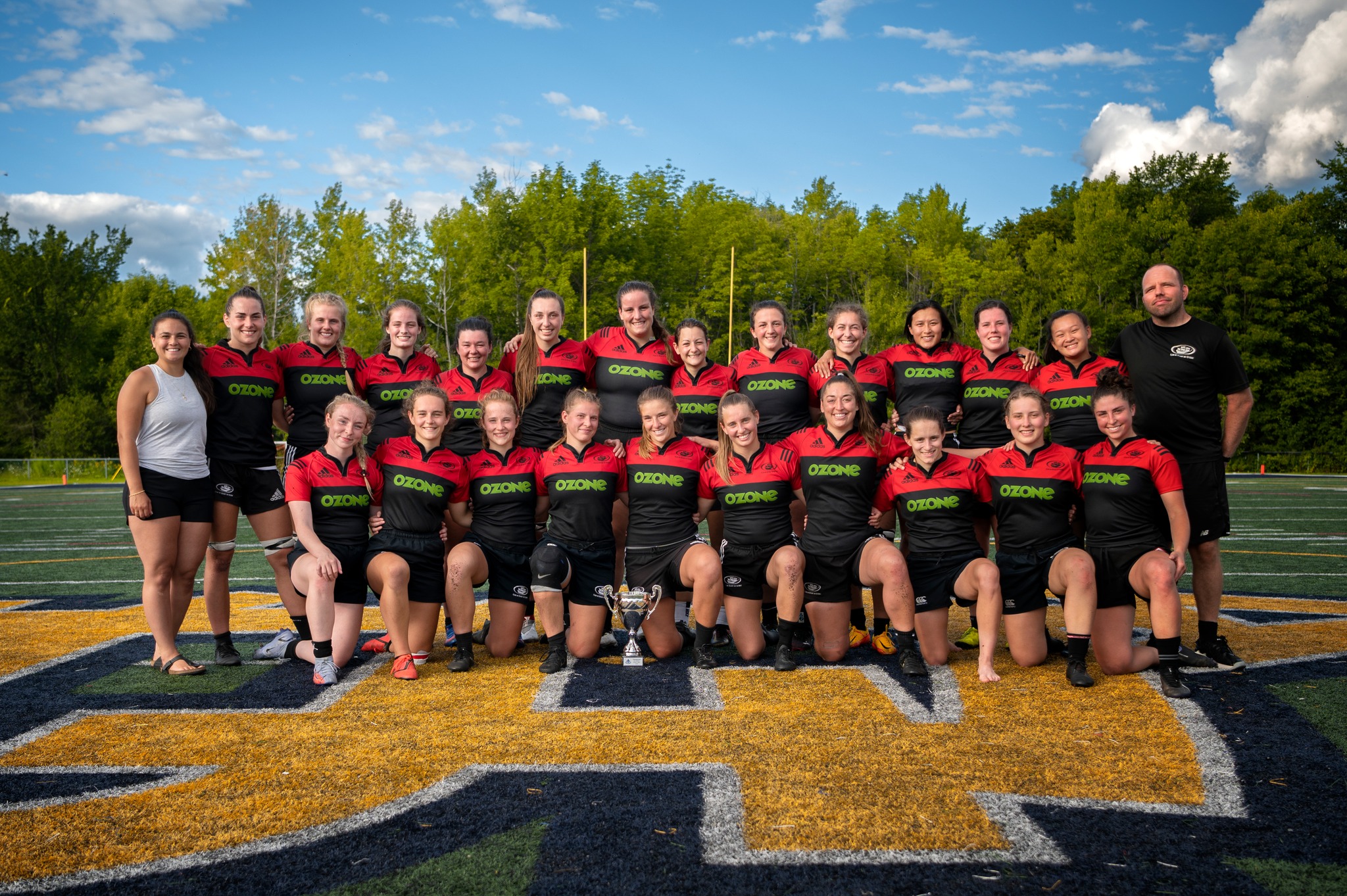  Club de Rugby de Québec - Sainte-Anne-de-Bellevue RFC - Rugby - Finale Super Ligue (F) - Club de Rugby de Québec (50) vs. (0) Sainte Anne de Bellevue RFC (#RugbyQC2022FinalFSL) Photo by: Simon Duquette | Siuxy Sports 2022-08-13