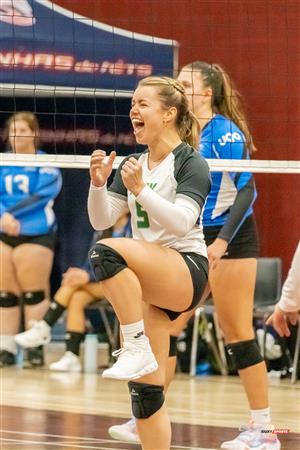 RSEQ - Volley Fém (D2) - UQAC (3) vs (1) UQO - Reel 1