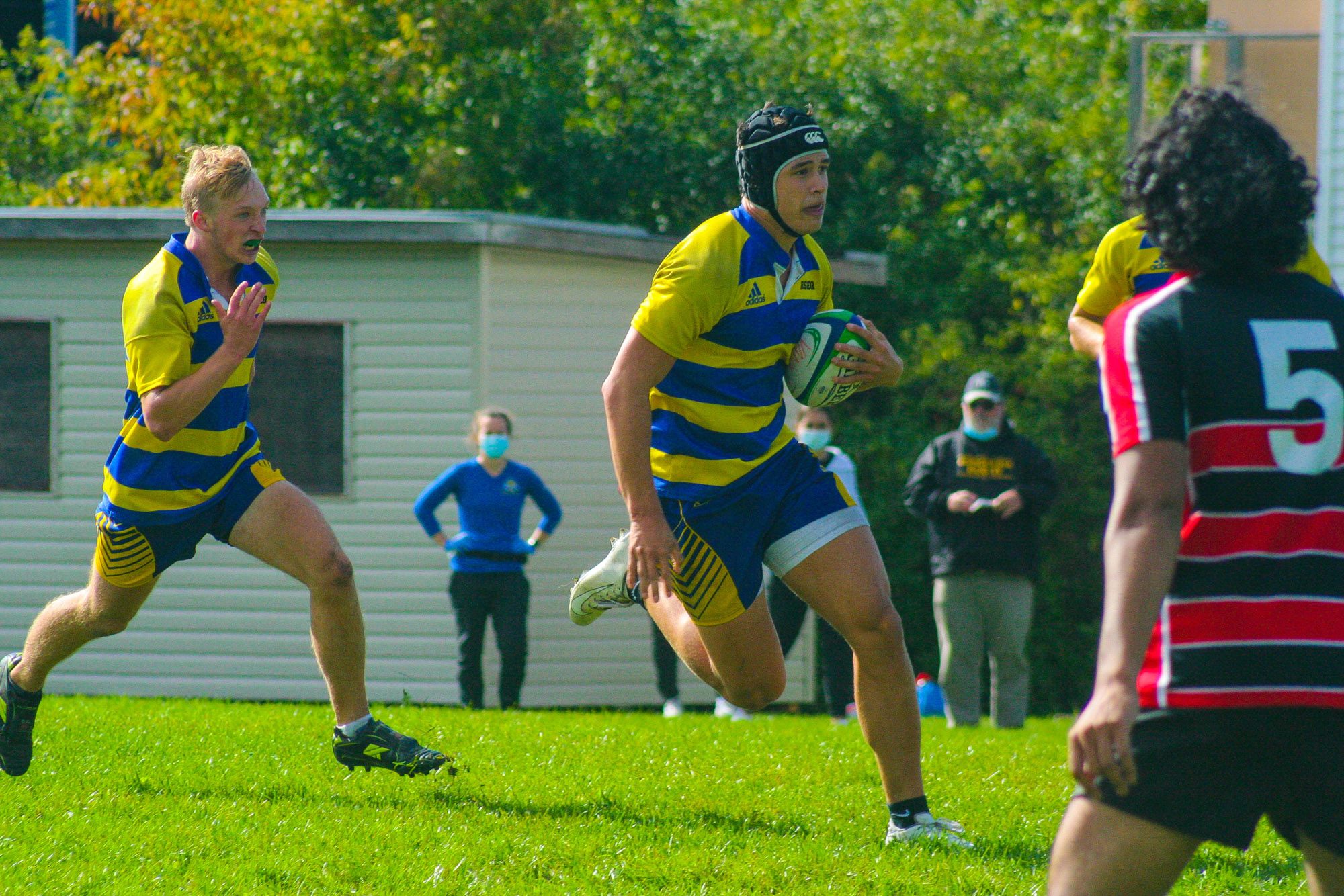 Connor BAGSHAW -  Cégep Vanier - College John Abbott - Rugby -  (#VanierVsJACm2021) Photo by:  | Siuxy Sports 2021-09-26