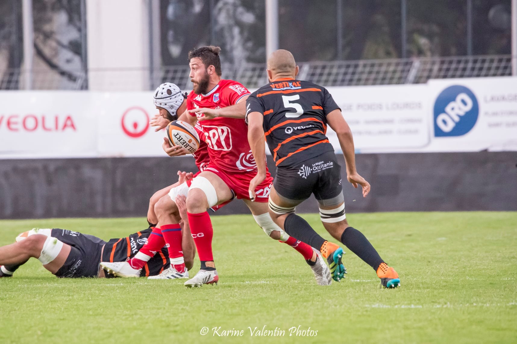  Racing Club Narbonnais - FC Grenoble Rugby - Rugby - Narbonne (32) vs (32) Grenoble - 2022 (#NarbonneVsGrenoble2022) Photo by: Karine Valentin | Siuxy Sports 2022-04-15