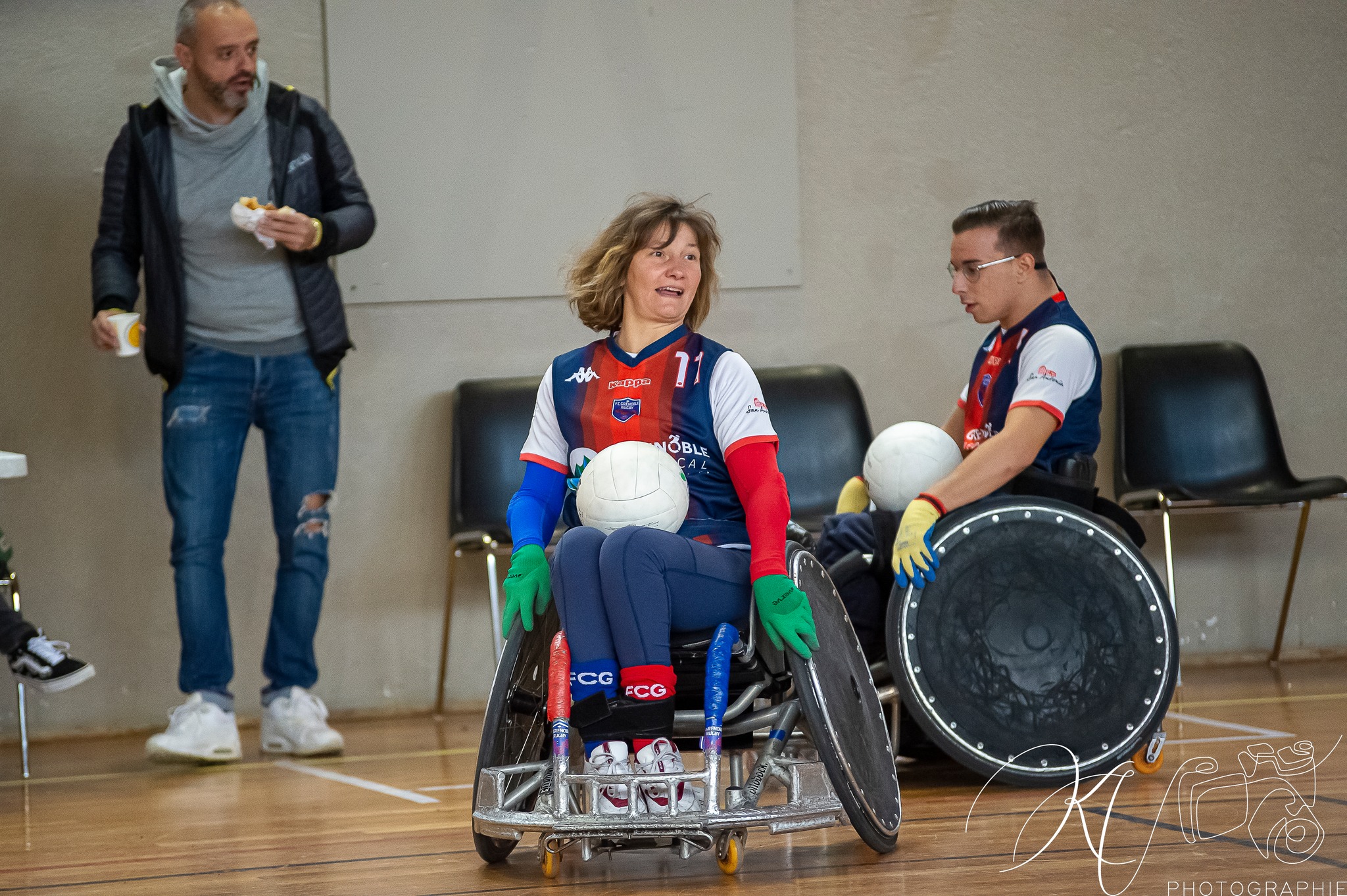  FC Grenoble Rugby -  - Wheelchair rugby - CHAMPIONNAT DE FRANCE RUGBY FAUTEUIL (#CHAMPFrRugbyFauteuil2022) Photo by: Karine Valentin | Siuxy Sports 2022-11-19