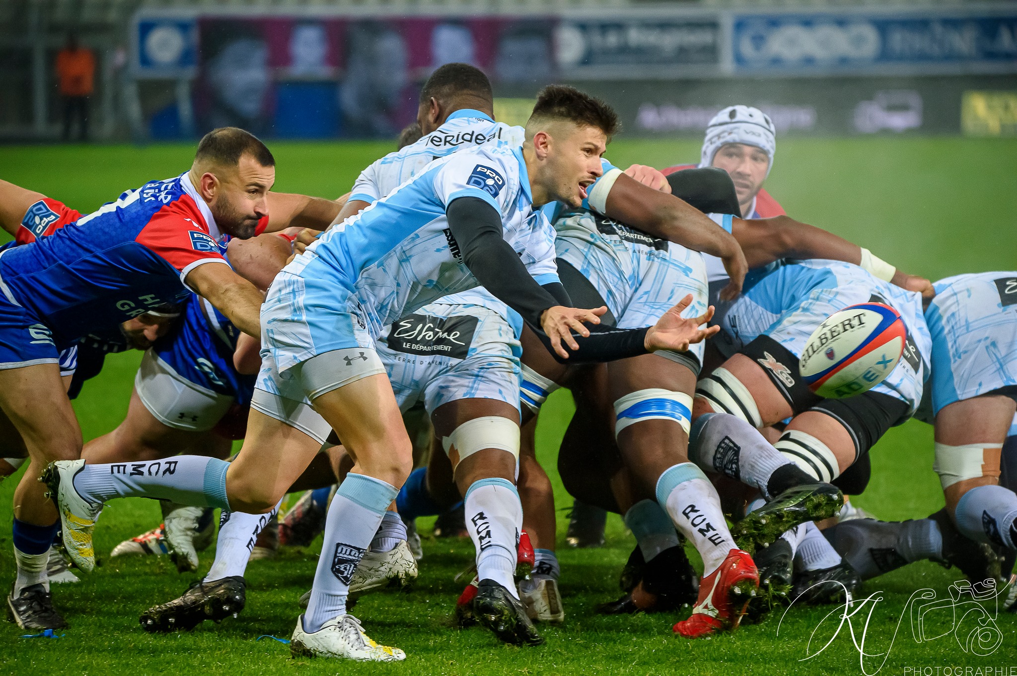  FC Grenoble Rugby - RC Massy - Rugby - FC Grenoble (38) VS (15) RC Massy (#FCGMASS2022) Photo by: Karine Valentin | Siuxy Sports 2022-12-16