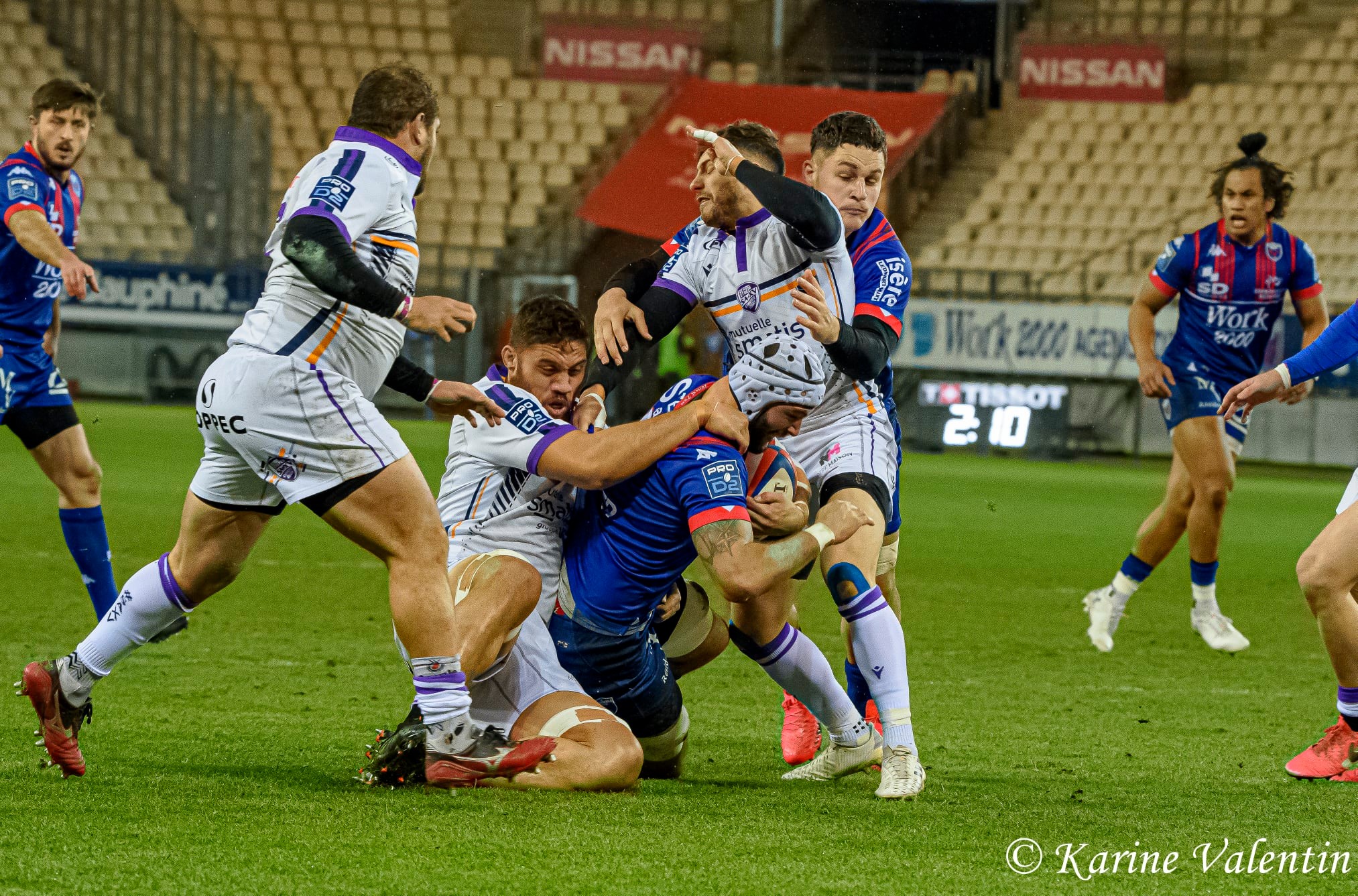  FC Grenoble Rugby - Soyaux Angoulême - Rugby - FC Grenoble VS Soyaux Angoulême (#GrenobleAngouleme2021jan) Photo by: Karine Valentin | Siuxy Sports 2021-01-15
