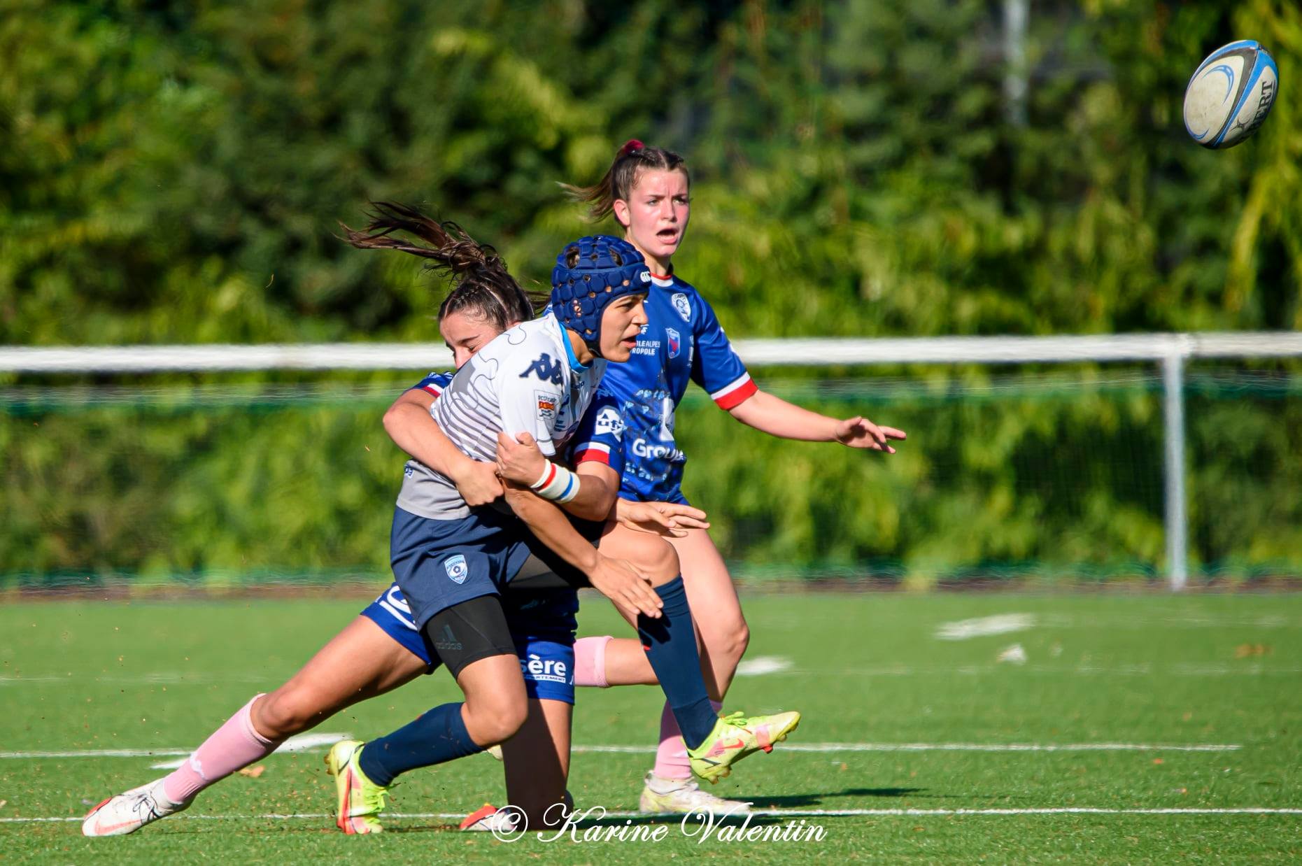  FC Grenoble Rugby - Montpellier Hérault Rugby - Rugby - FC Grenoble VS Montpellier U18 (#GrenobleVsMontpll2021octU18) Photo by: Karine Valentin | Siuxy Sports 2021-10-18