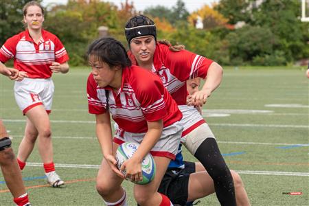 RSEQ Rugby Fem - U. de Montréal (70) vs (3) McGill - Reel A2 - 2ème mi-temps