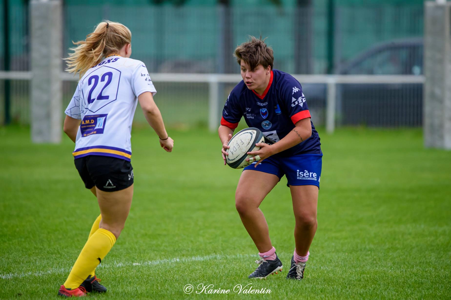  FC Grenoble Rugby - GUC-SMH - Rugby - Grenoble Amazones vs GUC-SMH (#AmazonesVsGUCSMH2021oct) Photo by: Karine Valentin | Siuxy Sports 2021-10-03