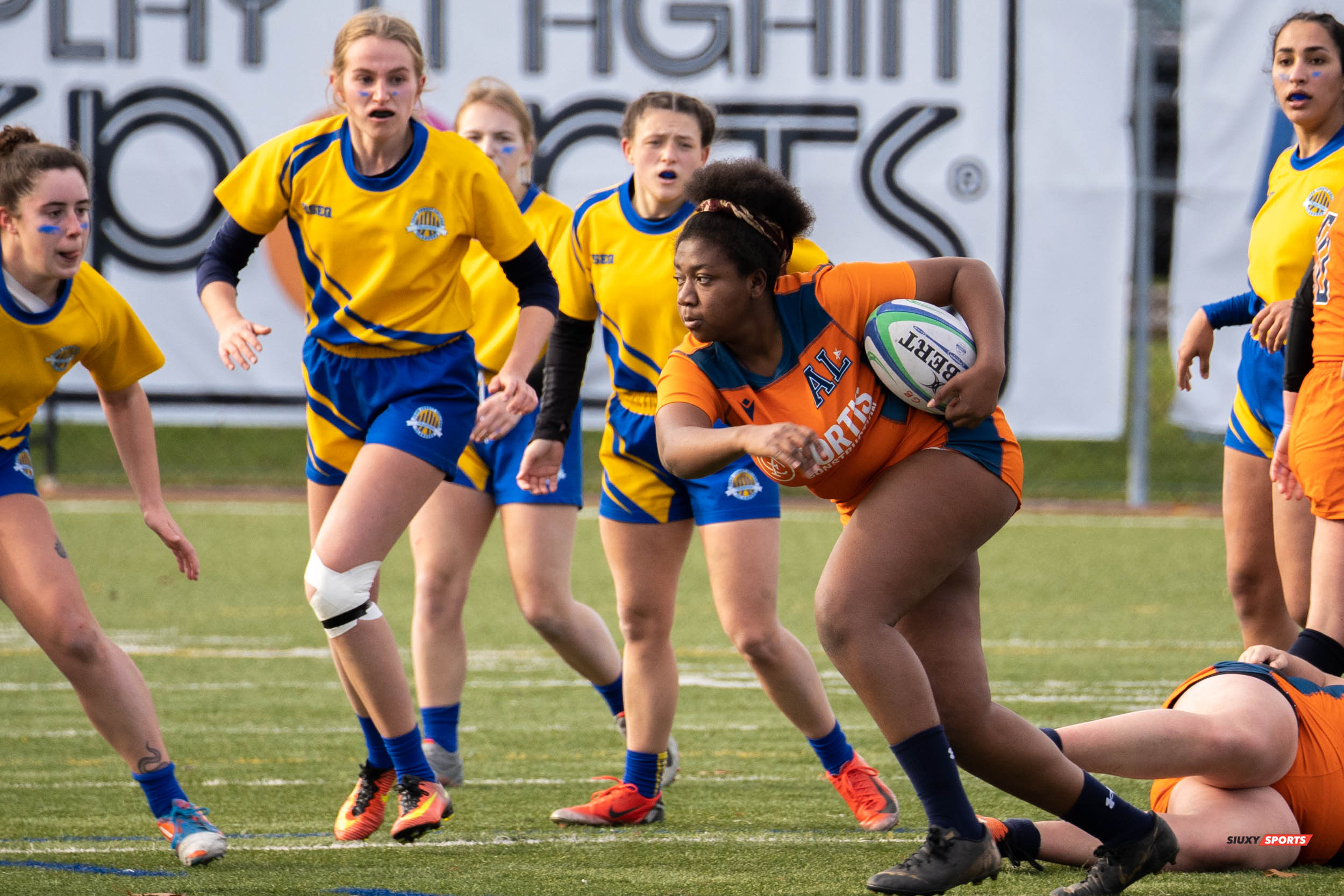Ange Samira SA'A ONGYOMBE -  College John Abbott - Cégep André Laurendeau - Rugby -  (#JACvsALfinalsRugbyW) Photo by:  | Siuxy Sports 2021-11-14