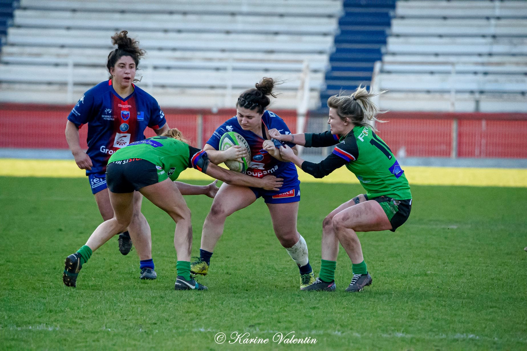  FC Grenoble Rugby - RC La Valette Le Revest La Garde Le Pradet - Rugby - FC Grenoble VS RCVRGP (#GrenobleRCVRGP2021fev) Photo by: Karine Valentin | Siuxy Sports 2021-02-28