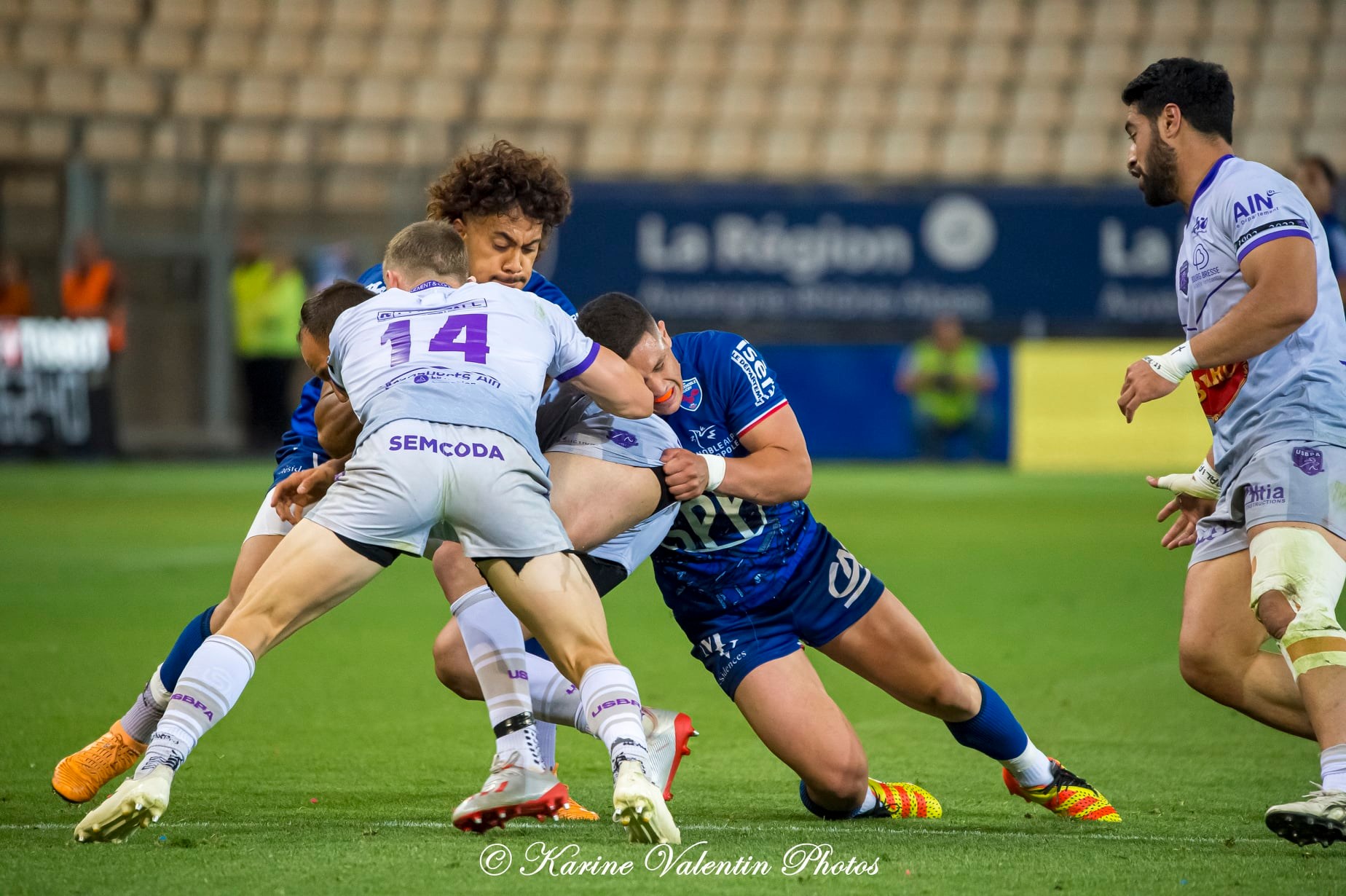  FC Grenoble Rugby - US Bressane Pays de l'Ain - Rugby - Grenoble (42) Vs (17) USBPA - 2022 (#FCGvsUSBPA2022) Photo by: Karine Valentin | Siuxy Sports 2022-05-12