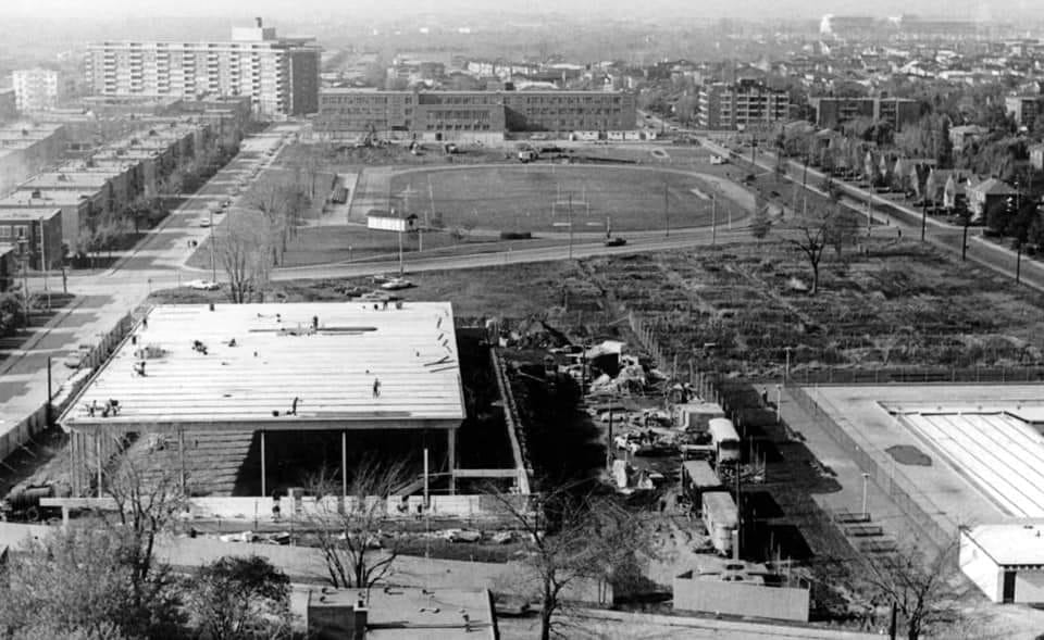  NDG Roadrunners -  - Track & Field - 1965, the track is being built () Photo by:  | Siuxy Sports 1965-06-27