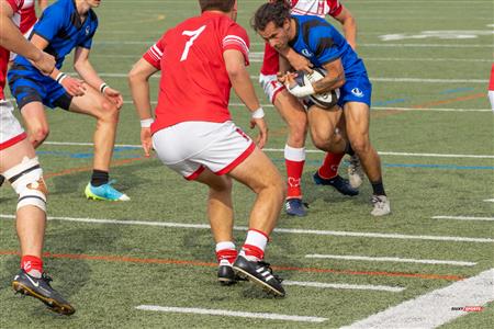 RSEQ Rugby Masc - U. de Montréal (10) vs (34) McGill - Reel A1 - 1er mi-temps