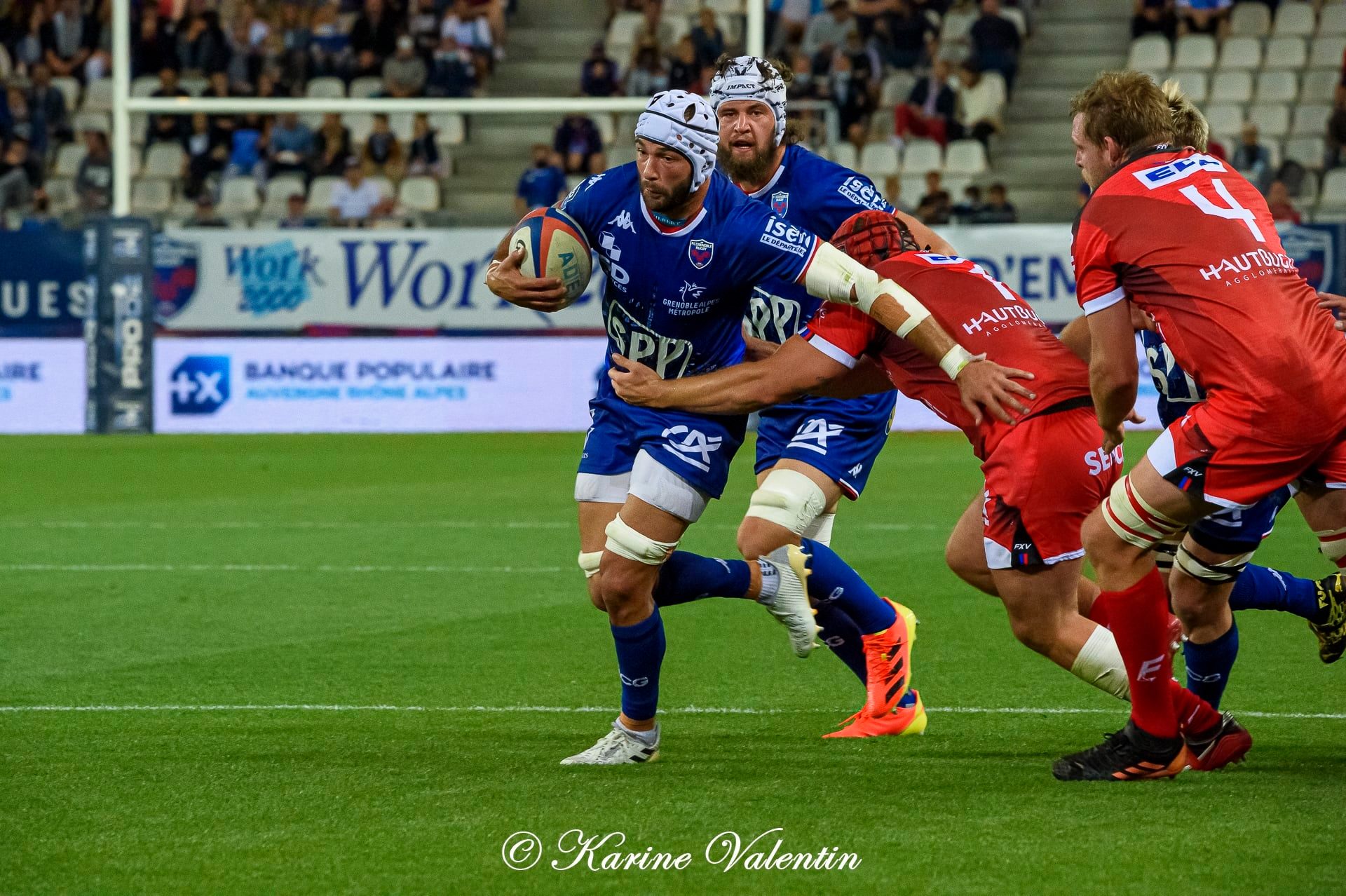  FC Grenoble Rugby - US Oyonnax Rugby - Rugby - Grenoble Vs Oyonnax (#FCGvsUSORoct2021) Photo by: Karine Valentin | Siuxy Sports 2021-08-27