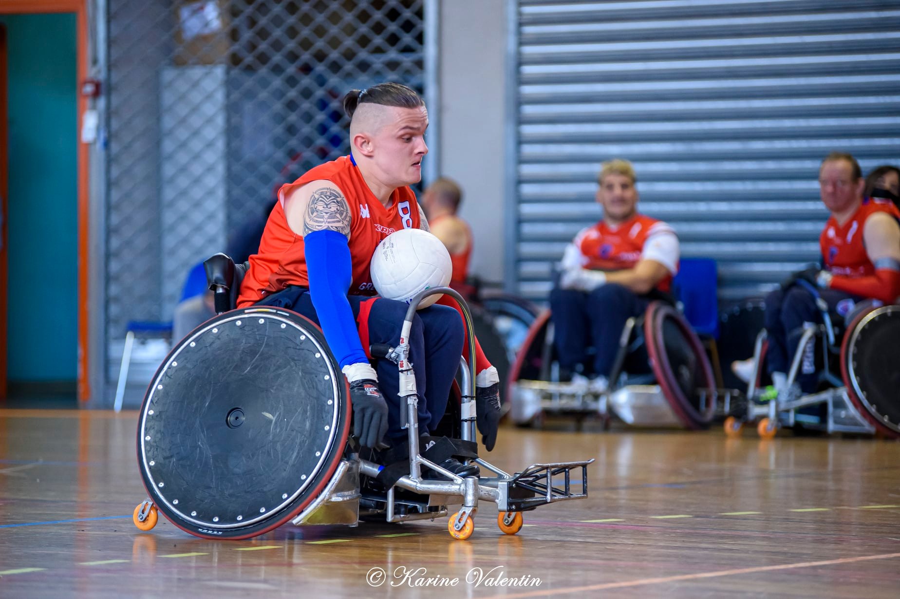  FC Grenoble Rugby -  - Wheelchair rugby -  (#QuadRugbyGrenBourg2021Nov) Photo by: Karine Valentin | Siuxy Sports 2021-11-20