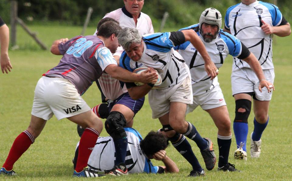 Cambalache XV - Repuestos XV - RugbyV - Cambalache XV vs XV de Repuesto - Primer Encuentro de Veteranos en Areco con Vaquillona c/Cuero 2014 (#CambalacheXVRepuesto2014) Photo by: Luis Robredo | Siuxy Sports 2014-10-18